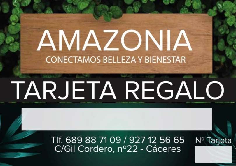 Amazonia Belleza tarjeta regalo 1